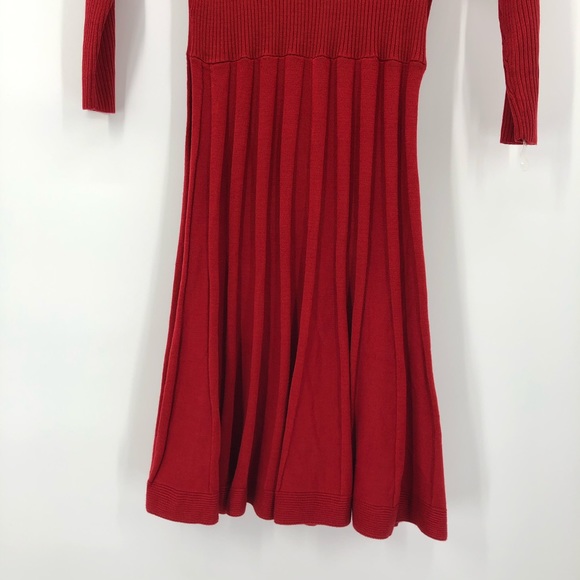 Liz Claiborne red weather dress - Picture 3 of 7